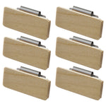 iDESIGN Small Wood Storage Bin Clips, 6/Pack (29118M6)