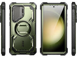 i-Blason Armorbox MagSafe Rugged Case for Samsung Galaxy S24 Ultra, Shock-Absorbing, Dark Green