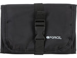 G Force 13.78" Fabric Travel Organizer, Water Resistant, Black (25589)