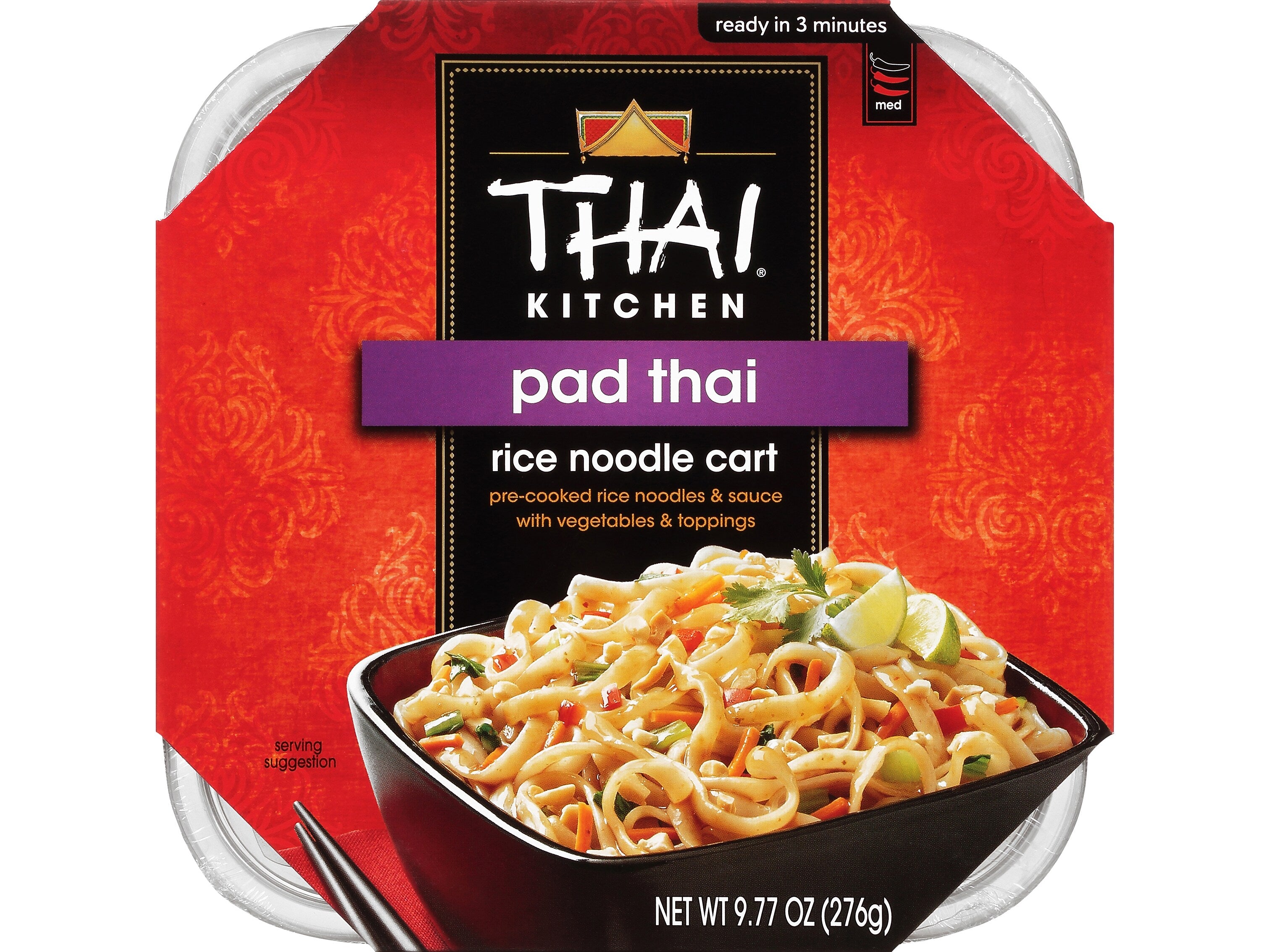 McCormick Thai Kitchen Pad Thai Noodle Bowl, 9.77 oz., 6/Carton (THA01026)