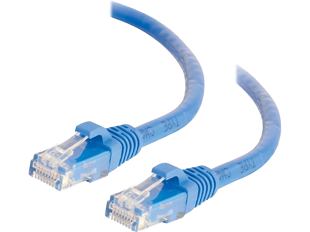 C2G Cables to Go Ethernet Network Patch Cable Multipack, Blue, 50/Pack (29013)