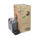 CONTAINER,HINGED,6X6,1,BK