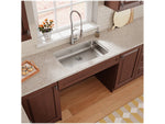 Elkay Lustertone Classic Single-Bowl Undermount Sink, 18.5" x 30.5" x 5.38", Stainless Steel, Lustrous Satin (ELUHAD281655)
