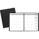 2026 AT-A-GLANCE 8" x 11" Calendar Monthly Planner, Faux Leather Cover, Black (70-260-05-26)