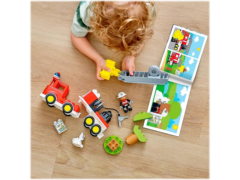 LEGO DUPLO Rescue Fire Truck Building Set (10969)