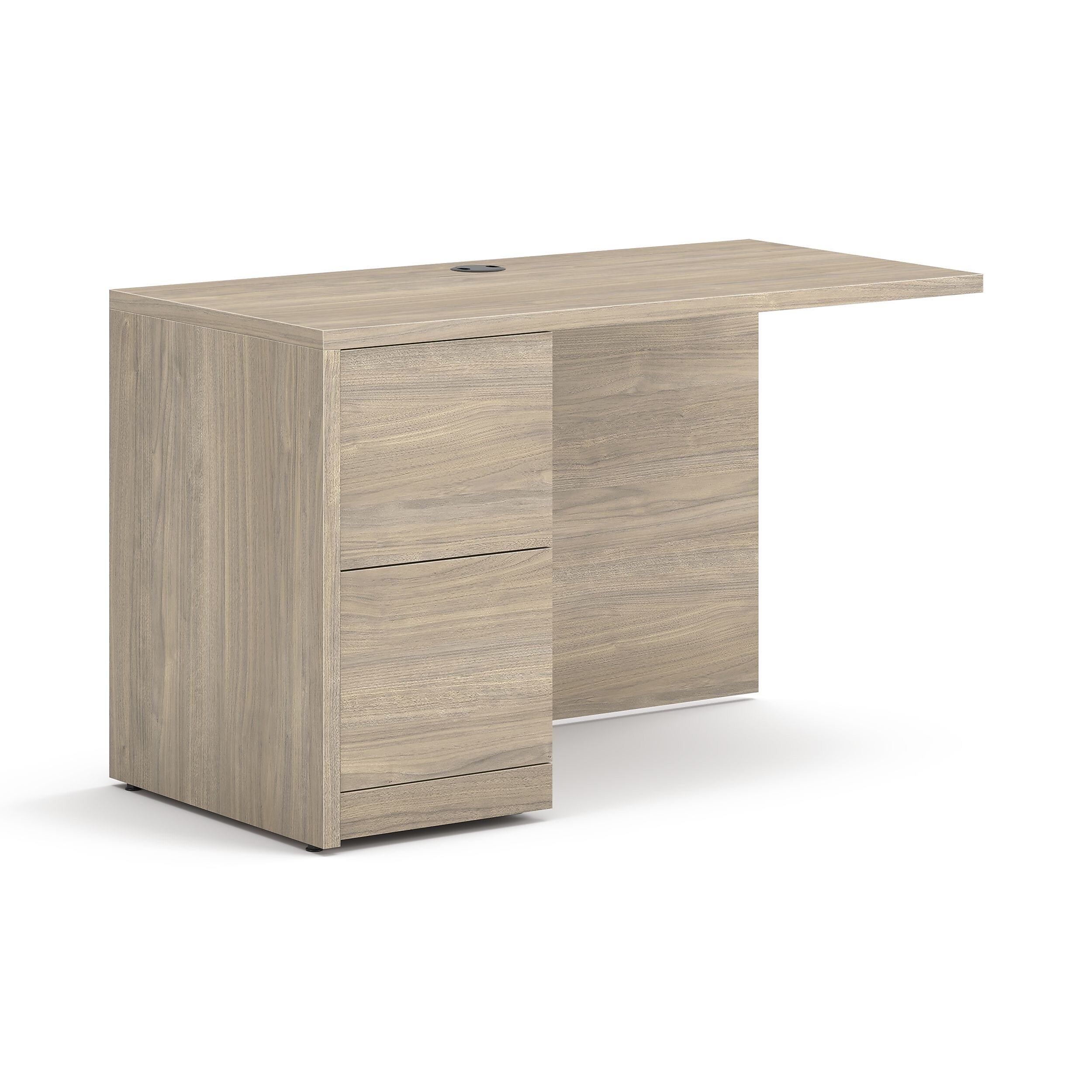 HON 10500 Series 48"W Left Return, Kingswood Walnut (HON105906LLKI1)
