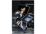 SUPCASE Unicorn Beetle Metallic Blue Kickstand Case for Samsung Galaxy Z Fold4 (SUP-Galaxy2022-ZFold4-5G-Unicorn-SP-Tilt)