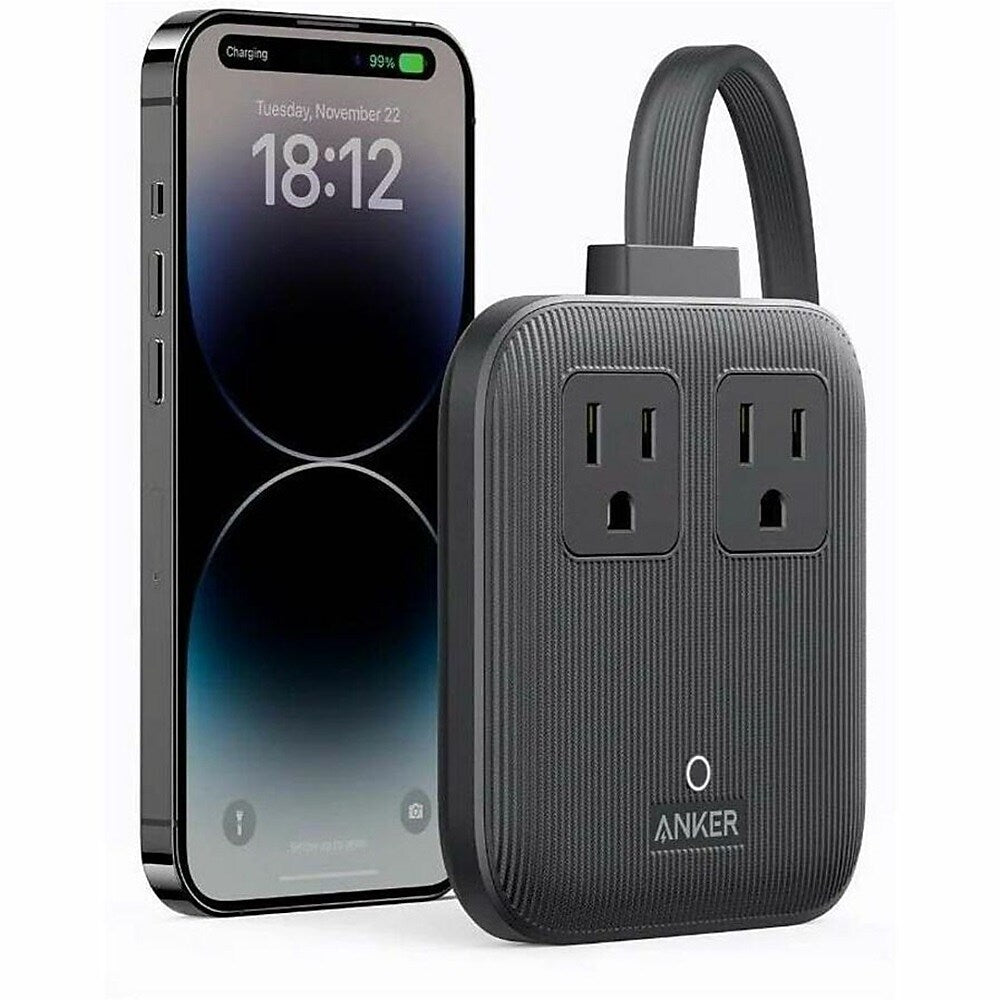Anker Nano USB-A/USB-C Charging Station, 5 ft., Black (A9129111)
