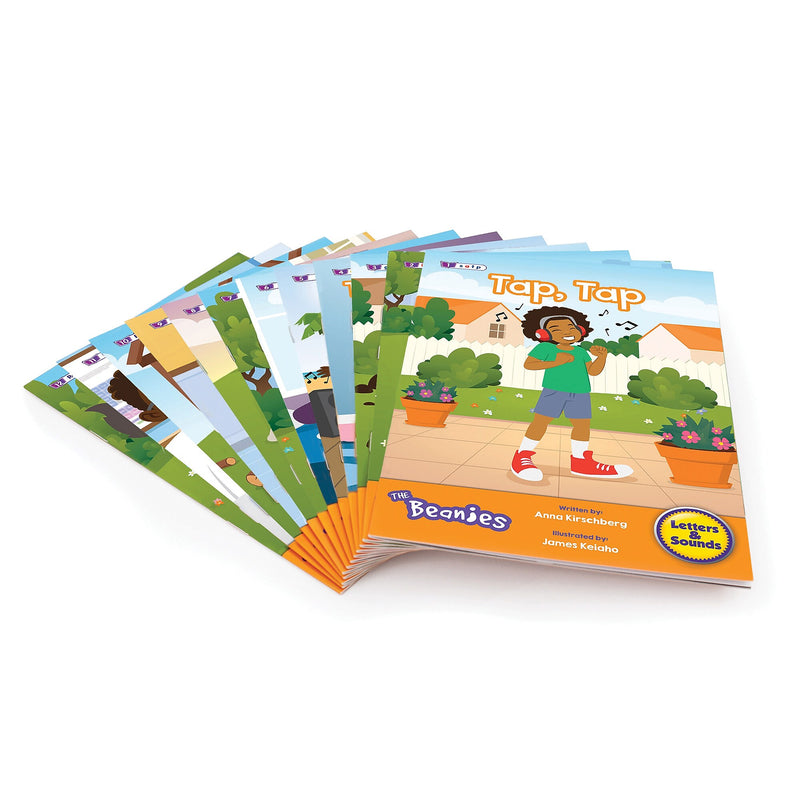 Beanstalk Books The Beanies Hi-Lo Diversity Decodables Phase 2 Set 2, 12/Set (JRLBB153)
