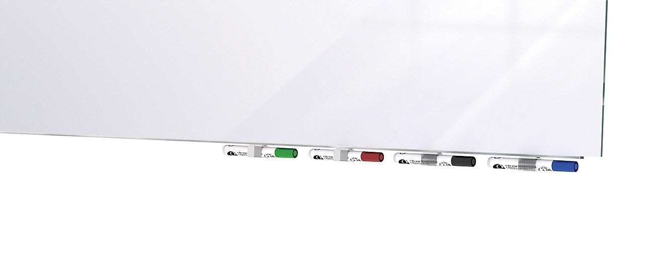 Ghent Grid Aria Magnetic Glass Dry-Erase Whiteboard, 4'H x 8'W (GRPARIASM21G-48)