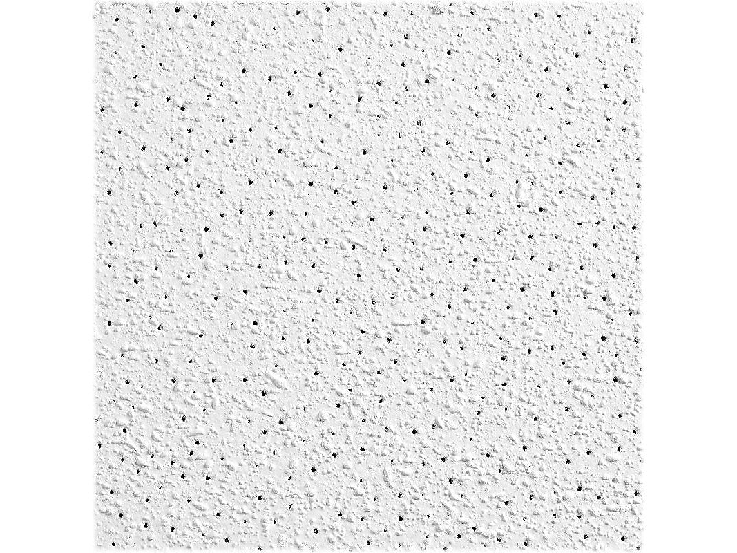 Armstrong GEORGIAN Beveled Tegular Edge Ceiling Tile, 24" x 24", White, 16/Carton (BP1753B)