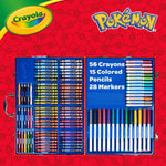 Crayola Imagination Art Set, Pokémon, 115 Pieces/Set (BIN042925)