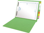 Medical Arts Press Heavy Duty End Tab File Folder, Straight-Cut, Letter Size, Green, 40/Box (S-09461-GRN)
