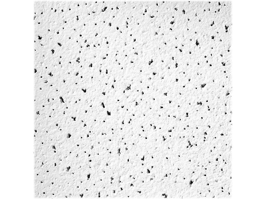 Armstrong FINE FISSURED High NRC Angled Tegular Edge Ceiling Tile, 24" x 24", White, 10/Carton (BP1756B)