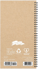 2025-2026 Willow Creek Future Self 3.5" x 6.5" Academic Year Weekly & Monthly Planner, Red/Brown (56875)