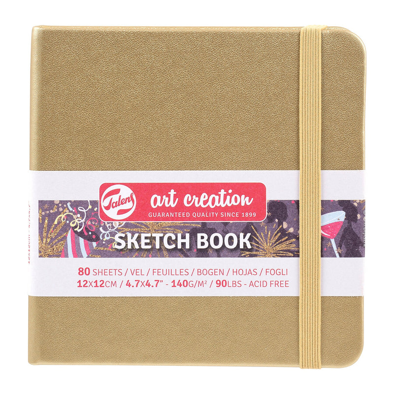 Talens Art Creation 4.7" x 4.7" Sketch Book, 80 Sheets/Book, 5/Bundle (TLN9314144M-5)