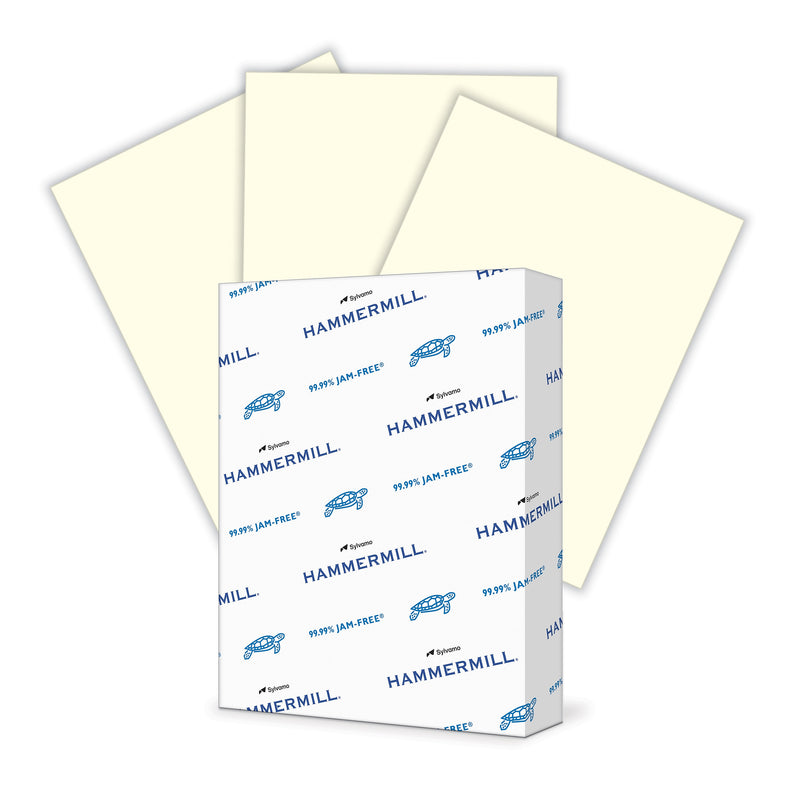 Hammermill Recycled Fore MP Colors Multipurpose Paper, 20 lbs., 8.5" x 11", Cream, 500 Sheets/Ream (HAM168030)