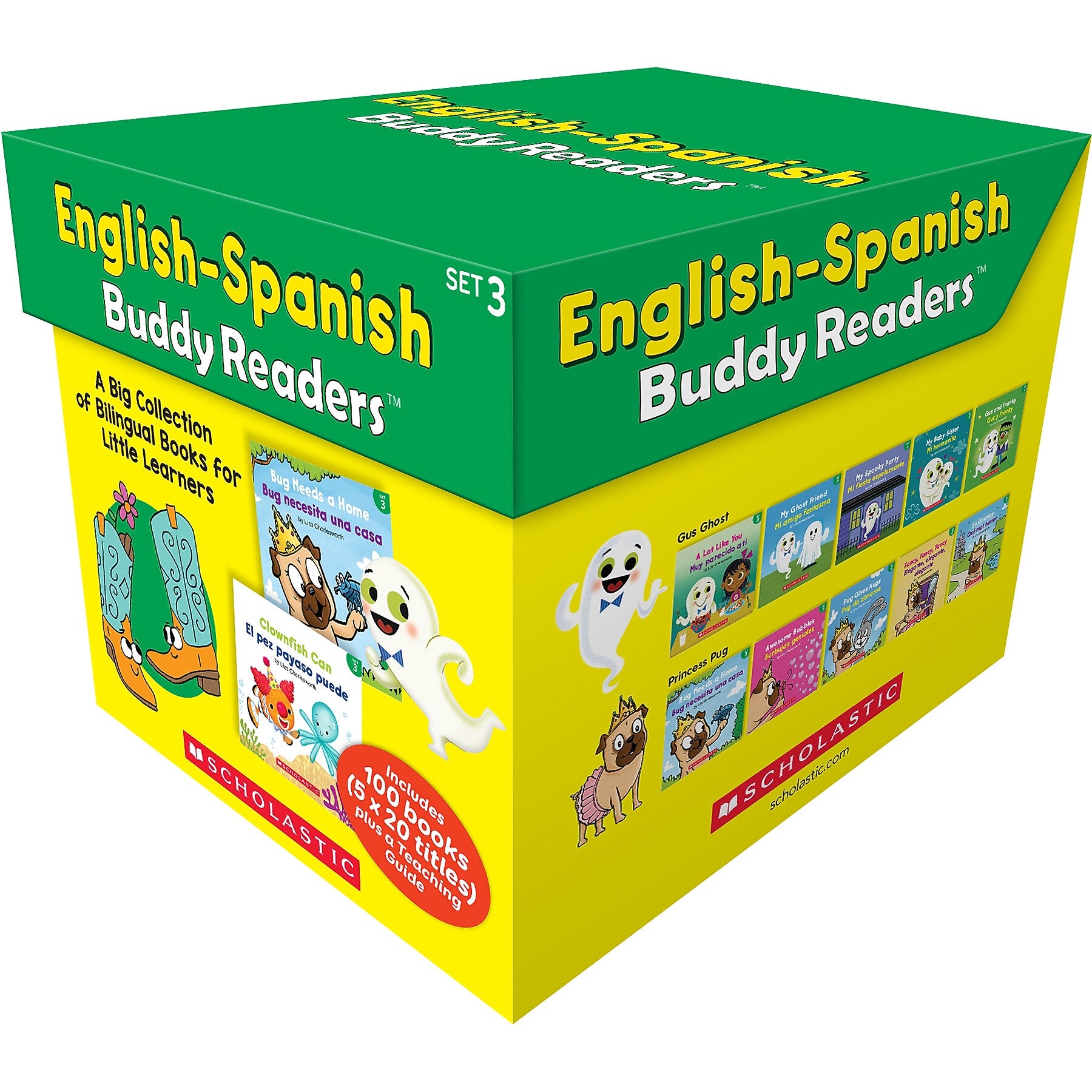 Scholastic Teaching English-Spanish Buddy Readers: Set 3, Multiple-Copy Set, 101/Set