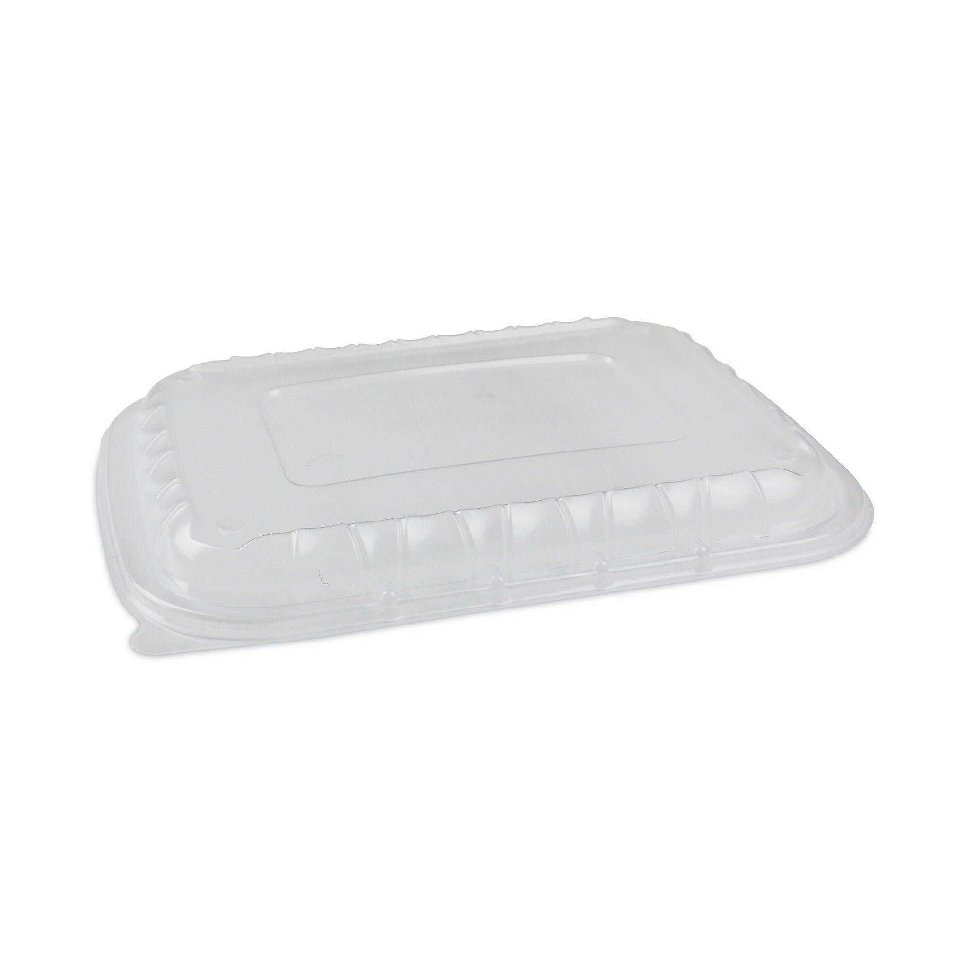 Pactiv Evergreen EarthChoice Entree2Go Takeout Container Vented Lid, 11.75 x 8.75 x 0.98, Clear, Plastic, 200/Carton