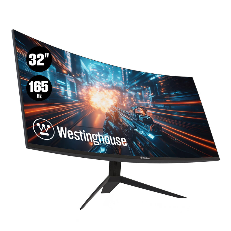 Westinghouse RX6230 31.5" Curved 165 Hz LED Gaming Monitor, Black (WC32RX6230)