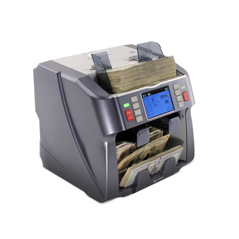 AccuBANKER Bill Counter, Blue/Gray (AB7800)