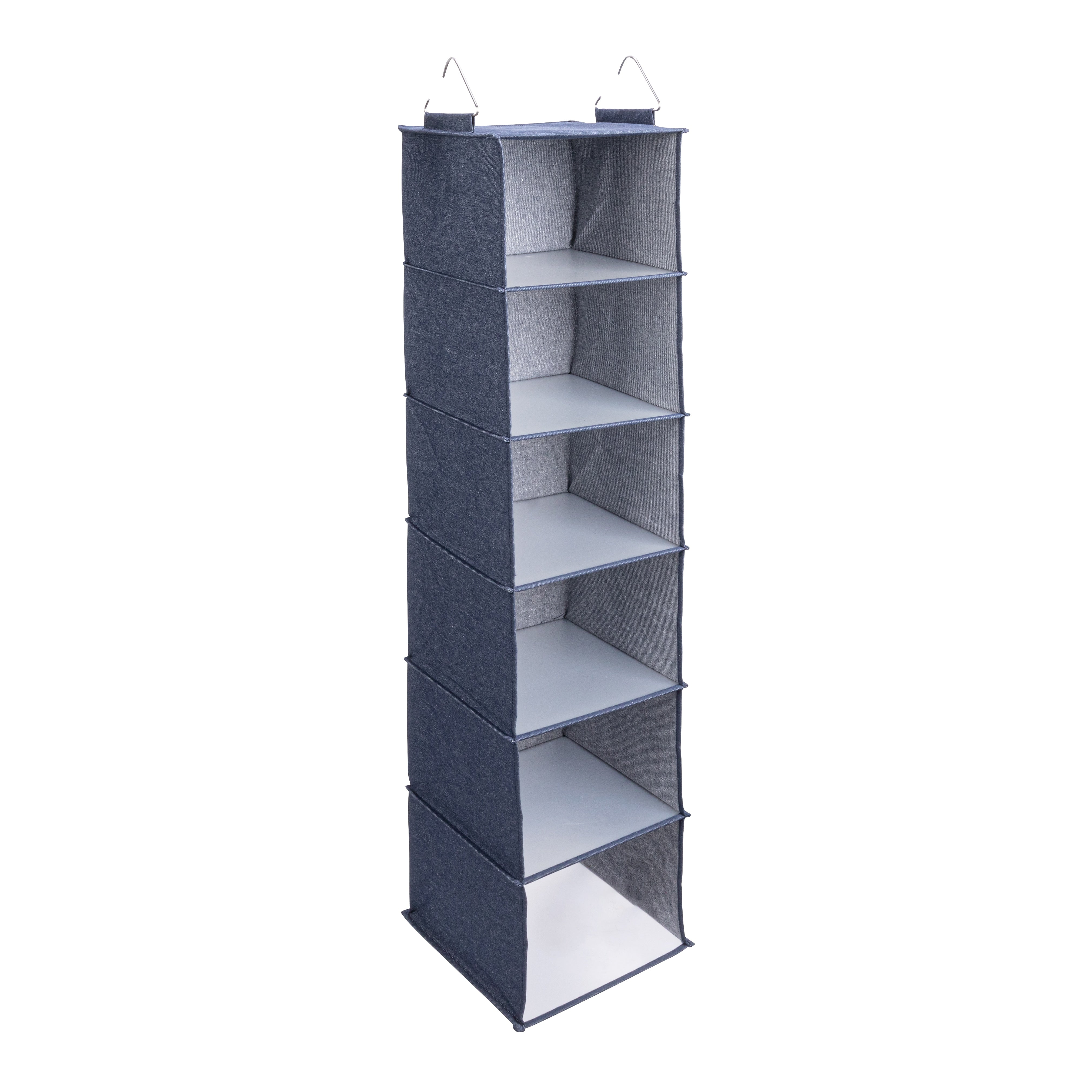 Household Essentials Hanging Closet Organizer, 6 Shelf (HE1061)