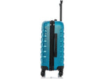 InUSA Endurance 24" Hardside Suitcase, 4-Wheeled Spinner, TSA Checkpoint Friendly, Teal (IUEND00M-TEA)