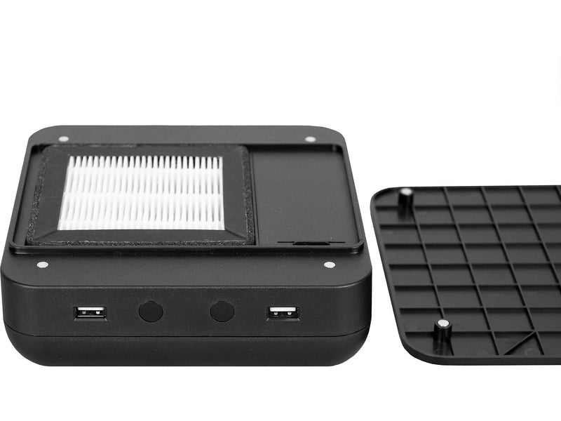 GreenTech Environmental Active HEPA+ with ODOGard Car Air Purifier, Black (1X5866)