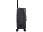 DUKAP Tour 20" Hardside Carry-On Suitcase, 4-Wheeled Spinner, TSA Checkpoint Friendly, Black (DKTOU00S-BLK)