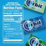 Orbit Variety Box Sugar Free Gum, Back To School, 12.8 oz., 18/Pack