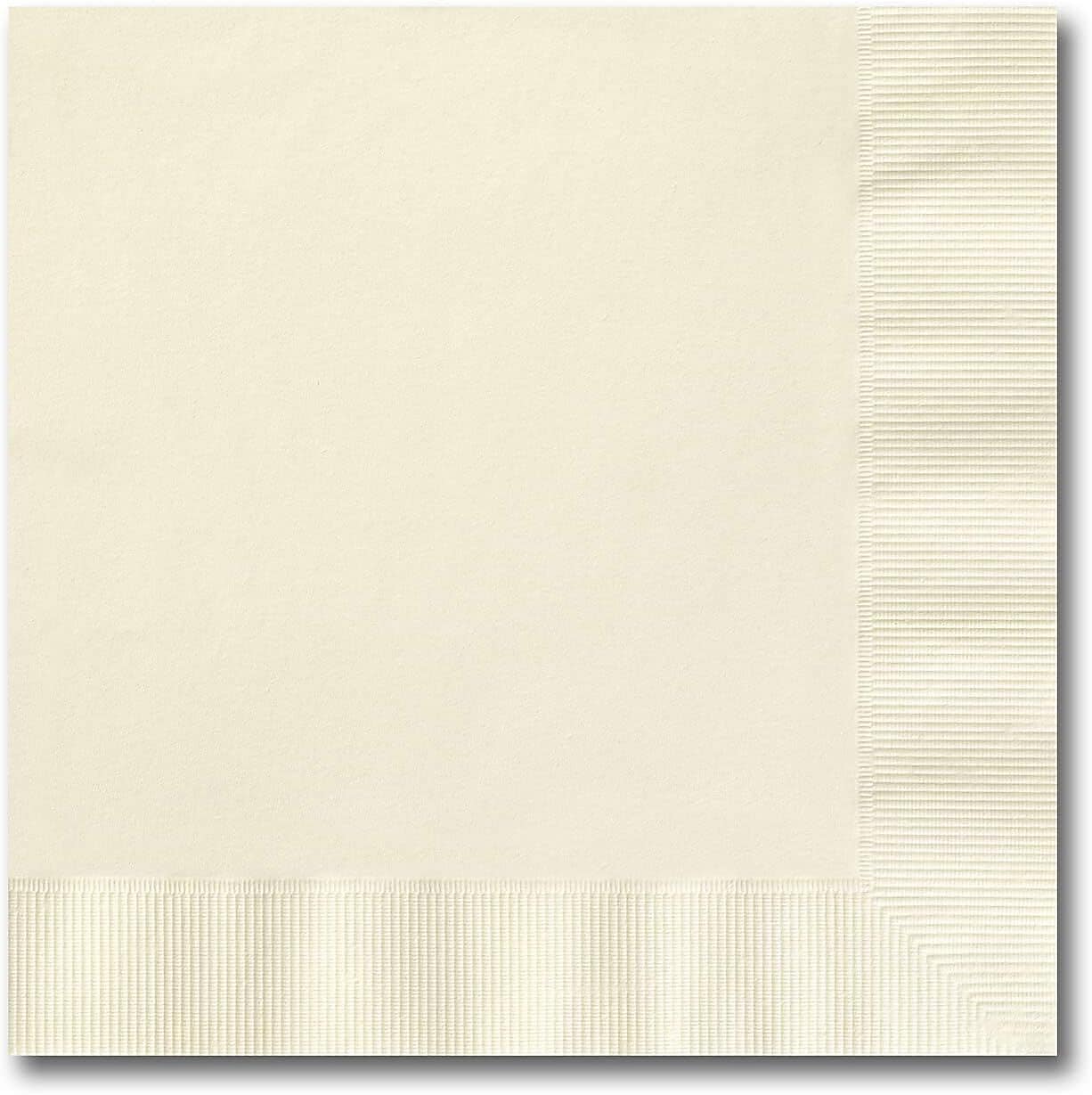 Ecru Beverage Napkin - Full Color Imprint, 100/BX