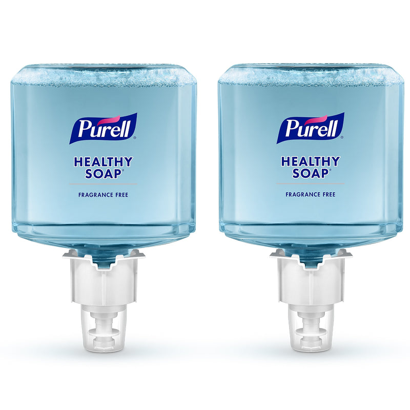 PURELL HEALTHY SOAP Foaming Hand Soap Refill for ES6 Dispenser, 1200 ml, 2/Carton (6472-02)