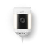 Ring Spotlight Cam Plus Outdoor Wireless Security Camera, White (B09J1TB7TB)