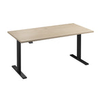 Bush Business Furniture Move 60 Series 60"W Electric Adjustable Standing Desk, Natural Elm/Black Powder Coat (M6S6030NEBK)