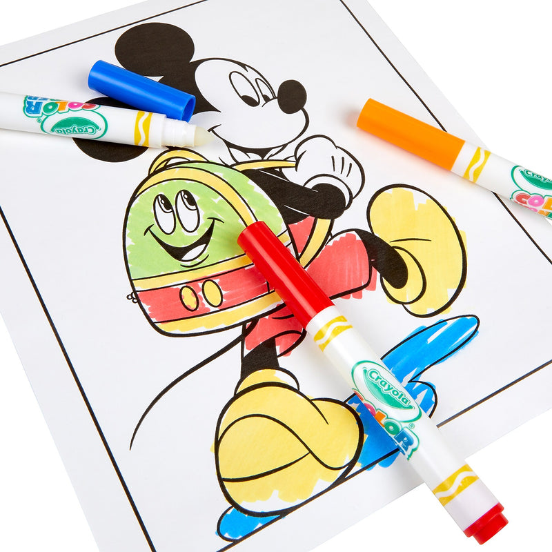 Crayola Color Wonder: Mickey Coloring Book, 18 Pages, 2 Sets/Bundle (BIN757006-2)