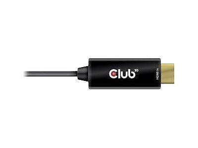 Club 3D 6' Display Port Audio/Video Monitor Cable, Black (CAC-1334)