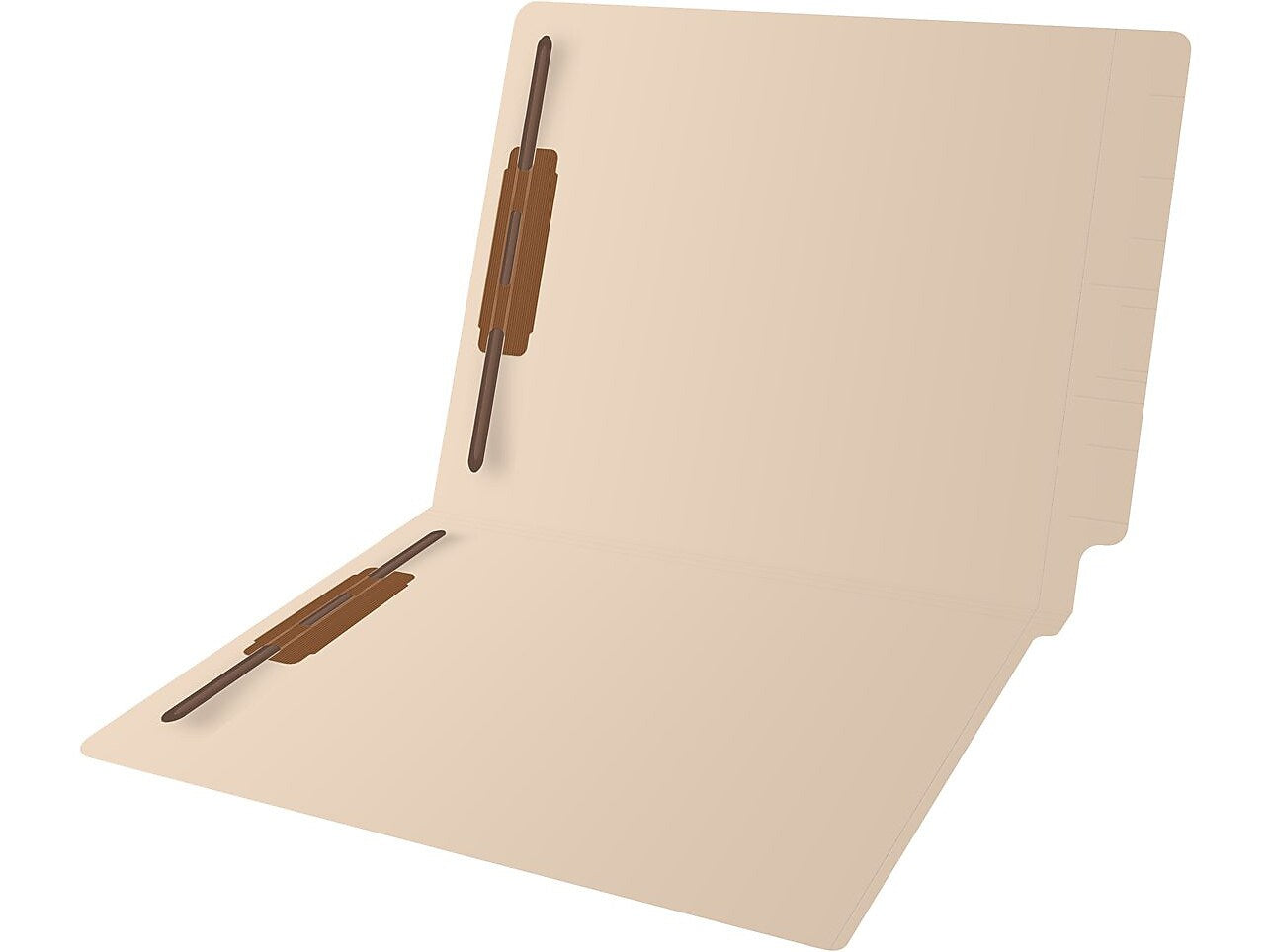 Medical Arts Press Reinforced End Tab File Folder, Letter-Size, Manila, 50/Box (S-01316)