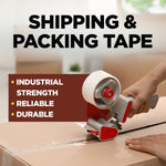 Scotch Heavy Duty Packing Tape, 1.88" x 54.6 yds., Clear, 6/Pack (3750-6)