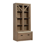 Sauder Dixon City 72"H 4-Shelf Bookcase, Brushed Oak (432891)