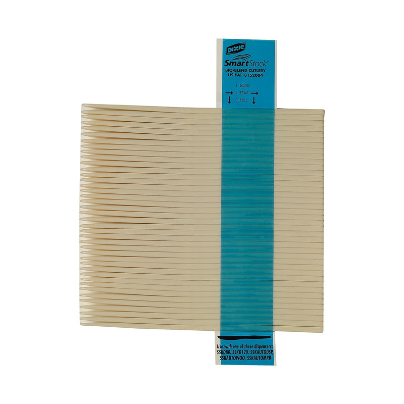 Dixie Ultra SmartStock Series-O Bio-Blend Knife Refills, Medium-Weight, Natural Beige, 960/Carton (SSK11B)