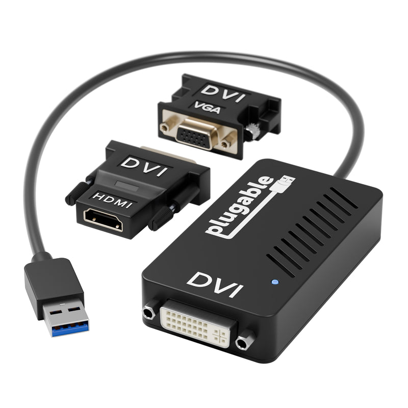 Plugable USB 3.0 External Graphic Adapter, Black (UGA-3000)
