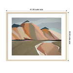 Amanti Art Australian Alps by Urban Road Wood Framed Wall Art Print, 41" x 33" (A42677943401)