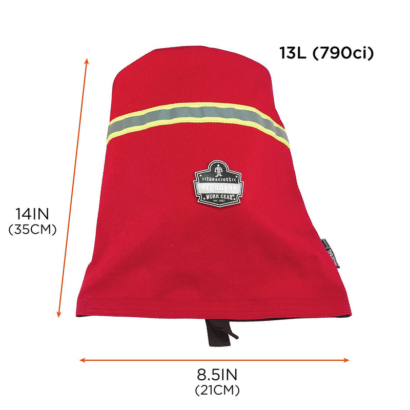 Ergodyne Arsenal 5082 Firefighter SCBA Mask Bag, Red (13082)