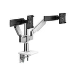 Humanscale M/Flex for M2.1 Dual Monitor Arm, Polished Aluminum (X22SBW)
