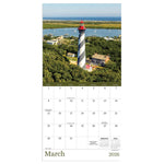 2026 TF Publishing 12" x 17" TF Publishing 7" x 7" Lighthouses Mini Calendar 26-2003
