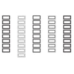 Teacher Created Resources Black and White Welcome Bulletin Board Set, 49/Set (TCR6805)