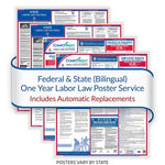 ComplyRight Federal and State (Bilingual) Labor Law 1-Year Poster Service, Oklahoma(U1200CBAOK)