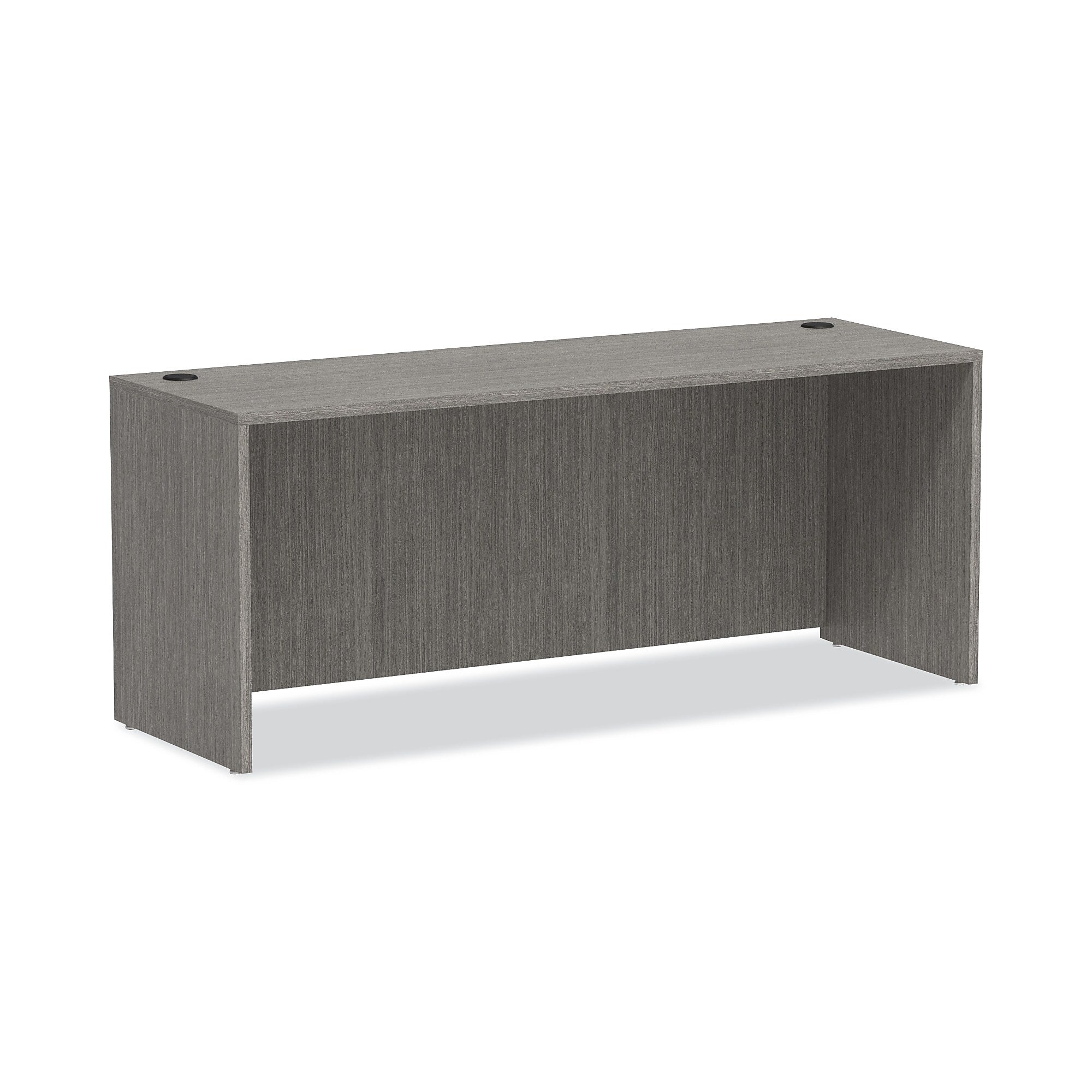 Alera Alera Valencia Series Credenza Shell, 70.88w x 23.63d x 29.5h, Gray