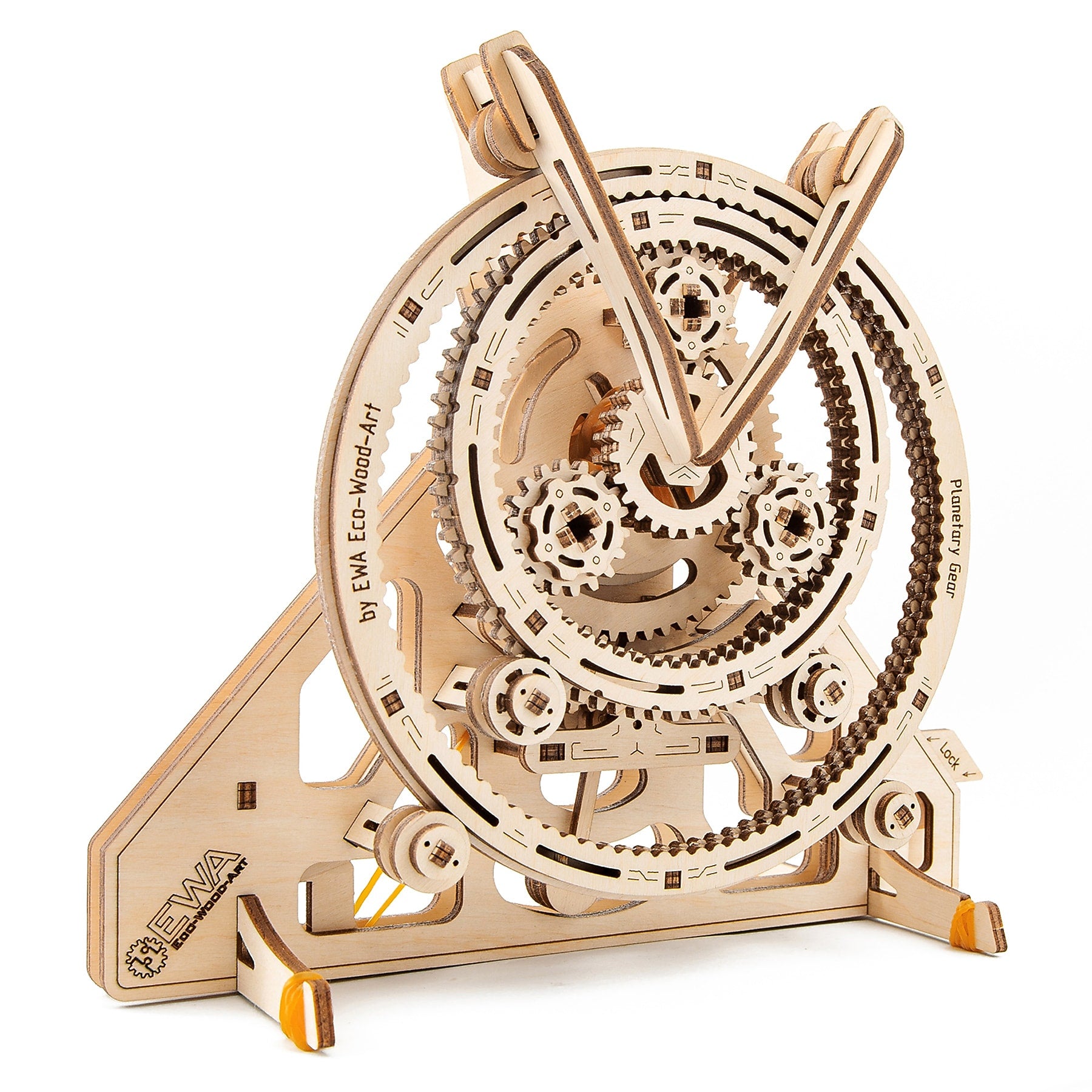 EWA Eco-Wood-Art Planetary Gear 3D Wooden STEM Construction Kit, 153 Pieces/Set (AVRAV0523208)