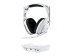 Logitech ASTRO A50 Wireless Noise Canceling Bluetooth Dolby Atmos Gaming Headset, USB-C, White (939-002229)